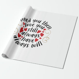 Ein paar Geschenke Liebe Sie dann Liebe Sie immer Geschenkpapier