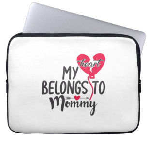 Ein paar Geschenke mein Herz gehört Mama Laptopschutzhülle