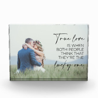Ein paar Geschenke wahre Liebe ist, wenn beide Men Fotoblock