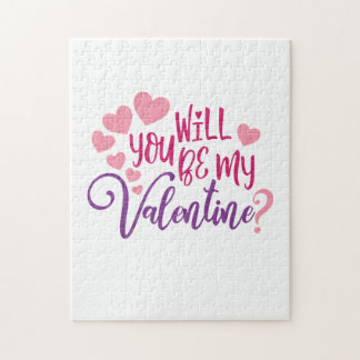 Ein paar Geschenke werden Sie mein Valentine sein Puzzle