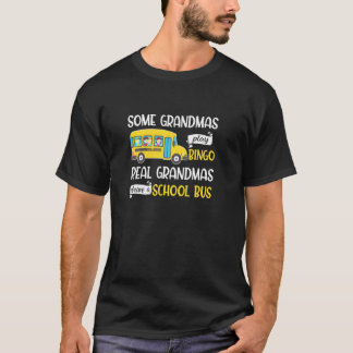 Ein paar Grandmas spielen Bingo Real Gradmas Festi T-Shirt