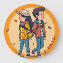 Ein paar Händchen, die im Herbst zusammenlaufen