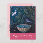 EIN PAAR HUNDE AM GARTENWALZTAG FEIERTAGSPOSTKARTE (Vorne/Hinten)