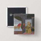 Ein Paar, Illustration vom 'Malavi Ragini Button (Vorne & Hinten)