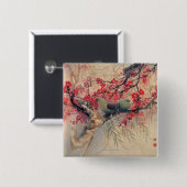 Ein Paar im Frühjahr Button (Vorne & Hinten)