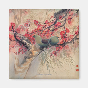 Ein Paar im Frühjahr Magnet