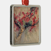 Ein Paar im Frühjahr Ornament Aus Metall (Rechts)