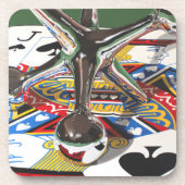 Ein Paar Jacke, PlastikUntersetzer mit Untersetzer (Vorderseite)