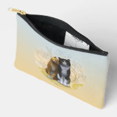 Ein paar Katzen: Liebe ist in der Luft ? Kaffee-Ta Zubehörtasche (Offen)