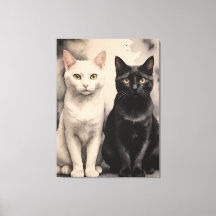 ein paar Katzen zusammensitzen