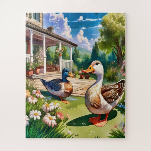 Ein paar kleine Kinder Puzzle (Vertikal)