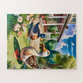 Ein paar kleine Kinder Puzzle (Horizontal)