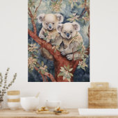 Ein paar Koalas Poster (Küche)
