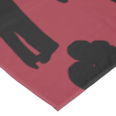 Ein paar Küssen Tischdecke (Schrägansicht)