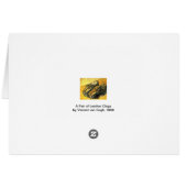 Ein Paar Lederklappen von Vincent van Gogh (Rückseite Horizontal)