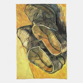 Ein Paar Lederklappen von Vincent van Gogh Geschirrtuch (Vertikal)