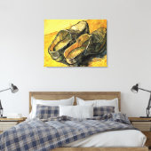 Ein Paar Lederklappen von Vincent van Gogh Leinwanddruck (Insitu (Schlafzimmer))