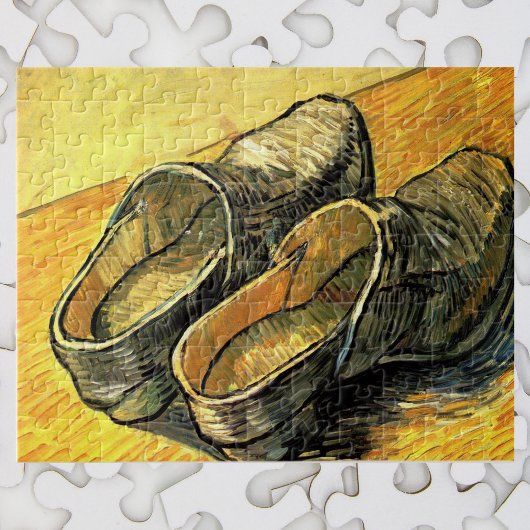 Ein Paar Lederklappen von Vincent van Gogh Puzzle