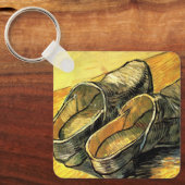 Ein Paar Lederklappen von Vincent van Gogh Schlüsselanhänger (Vorderseite)