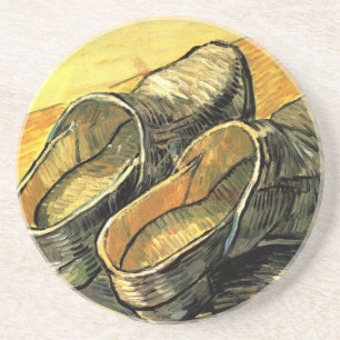 Ein Paar Lederklumpen von Vincent van Gogh Sandstein Untersetzer