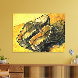 Ein Paar Lederschuhe von Vincent van Gogh Leinwanddruck