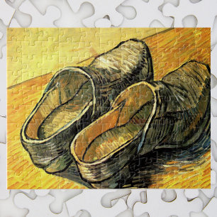 Ein Paar Lederschuhe von Vincent van Gogh Puzzle