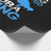 Ein paar Mädchen, die so schwimmen Real Girl Go Sc Geschenkpapier (Ecke)