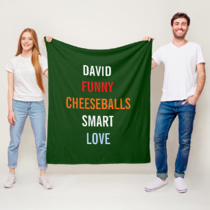 Ein paar meiner Lieblingsstipps Hostess Geschenk Fleecedecke