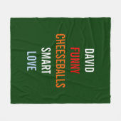 Ein paar meiner Lieblingsstipps Hostess Geschenk Fleecedecke (Vorderseite (Horizontal))