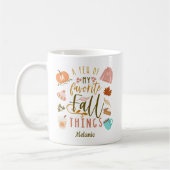 Ein paar meiner Lieblingsszenarien | Herbst Saison Kaffeetasse (Links)