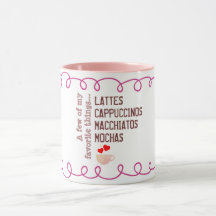 Ein paar meiner Lieblingstypen der Kaffee-Tasse