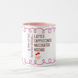 Ein paar meiner Lieblingstypen der Kaffee-Tasse Tasse