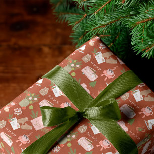 Ein paar meiner liebsten Weihnachtsgeschichten Geschenkpapier Set