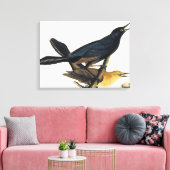 Ein Paar mit dem Sattelschnabel Leinwanddruck (Insitu (Wohnzimmer))