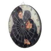 Ein Paar mit Schatten (von Emile Friant) Dartscheibe (Vorderseite rechts)