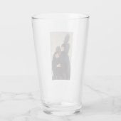 Ein Paar mit Schatten (von Emile Friant) Glas (Rückseite)
