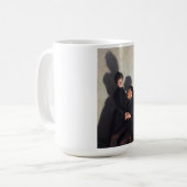 Ein Paar mit Schatten (von Emile Friant) Kaffeetasse (Vorderseite Links)