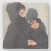 Ein Paar mit Schatten (von Emile Friant)