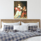 Ein Paar Musik machen Leinwanddruck (Insitu (Schlafzimmer))