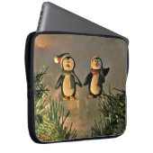 Ein Paar Pinguine Laptopschutzhülle (Vorne Rechts)