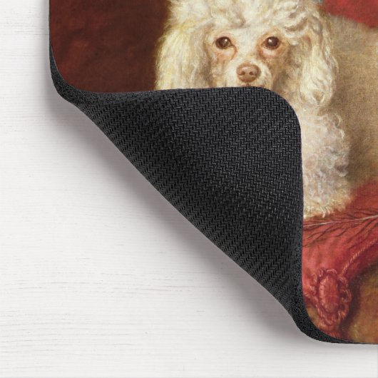 Ein Paar Pudel Mousepad (Ecke)
