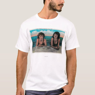 Ein Paar Queens auf dem Strand, Ozean-Park T-Shirt