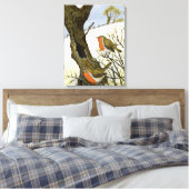 Ein Paar Robins Leinwanddruck (Insitu (Schlafzimmer))