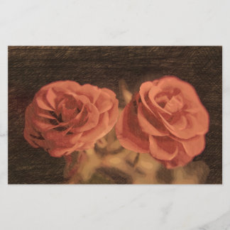 Ein paar Rose in Skizze3 Briefpapier