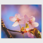 Ein paar Sakura-Blume Geschenkpapier (Flach)