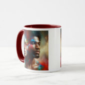 Ein Paar schaut weit. Tasse (Vorderseite Links)