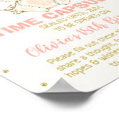 Ein paar schöne Themed Time Kapsel Zeichen Poster (Ecke)