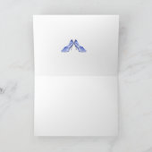 Ein Paar Schuhe kann Ihr Leben Gruß-Auto ändern Karte (Innenseite)