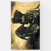Ein Paar Schuhe - Van Gogh Banner (Vertikal)