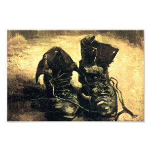 Ein Paar Schuhe - Van Gogh Fotodruck